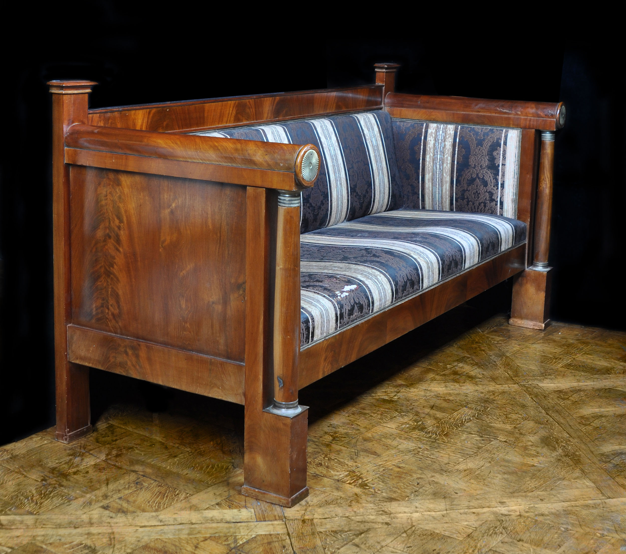 A Mahogany Biedermeir Style Baltic Sofa