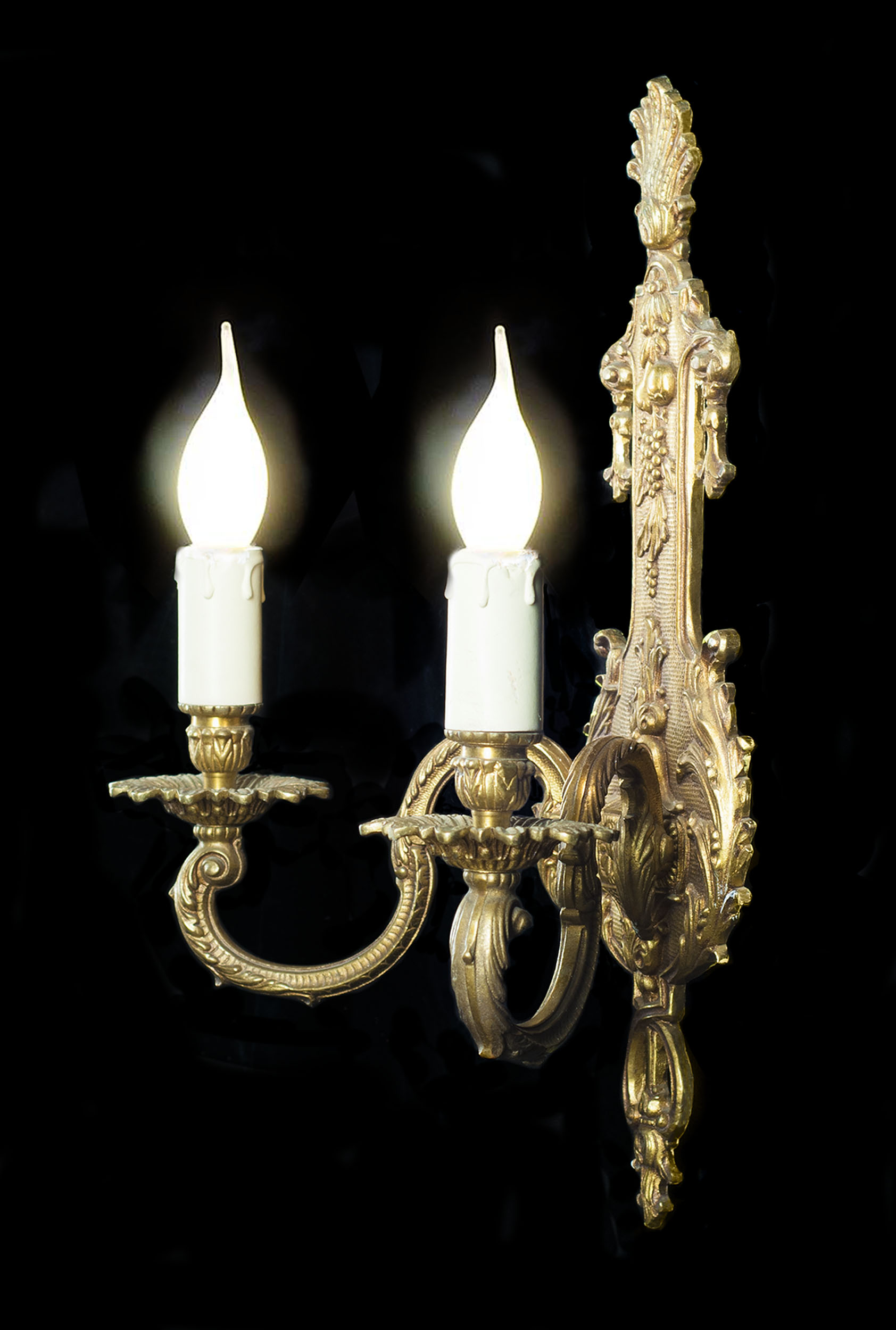 Louis XVI Style Set of Three Wall Lights