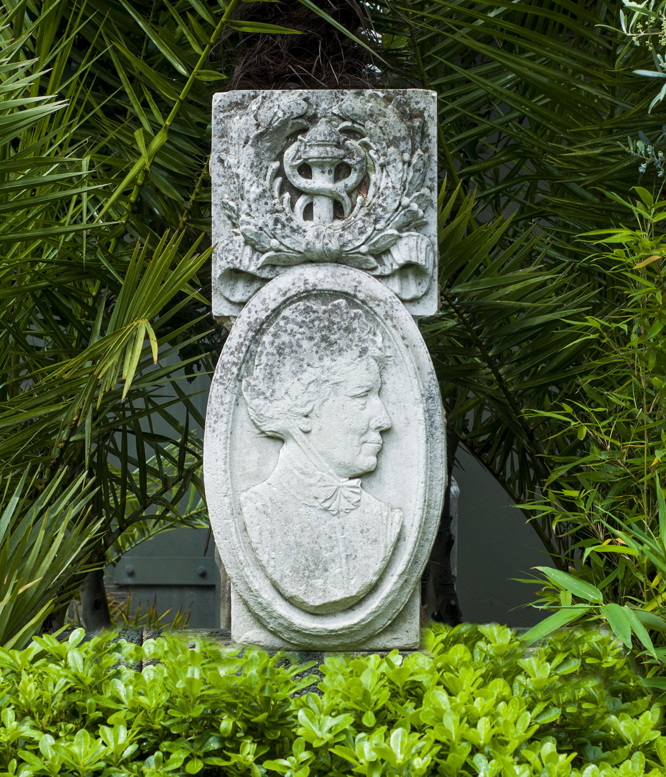An Edith Cavell Portland Stone Keystone
