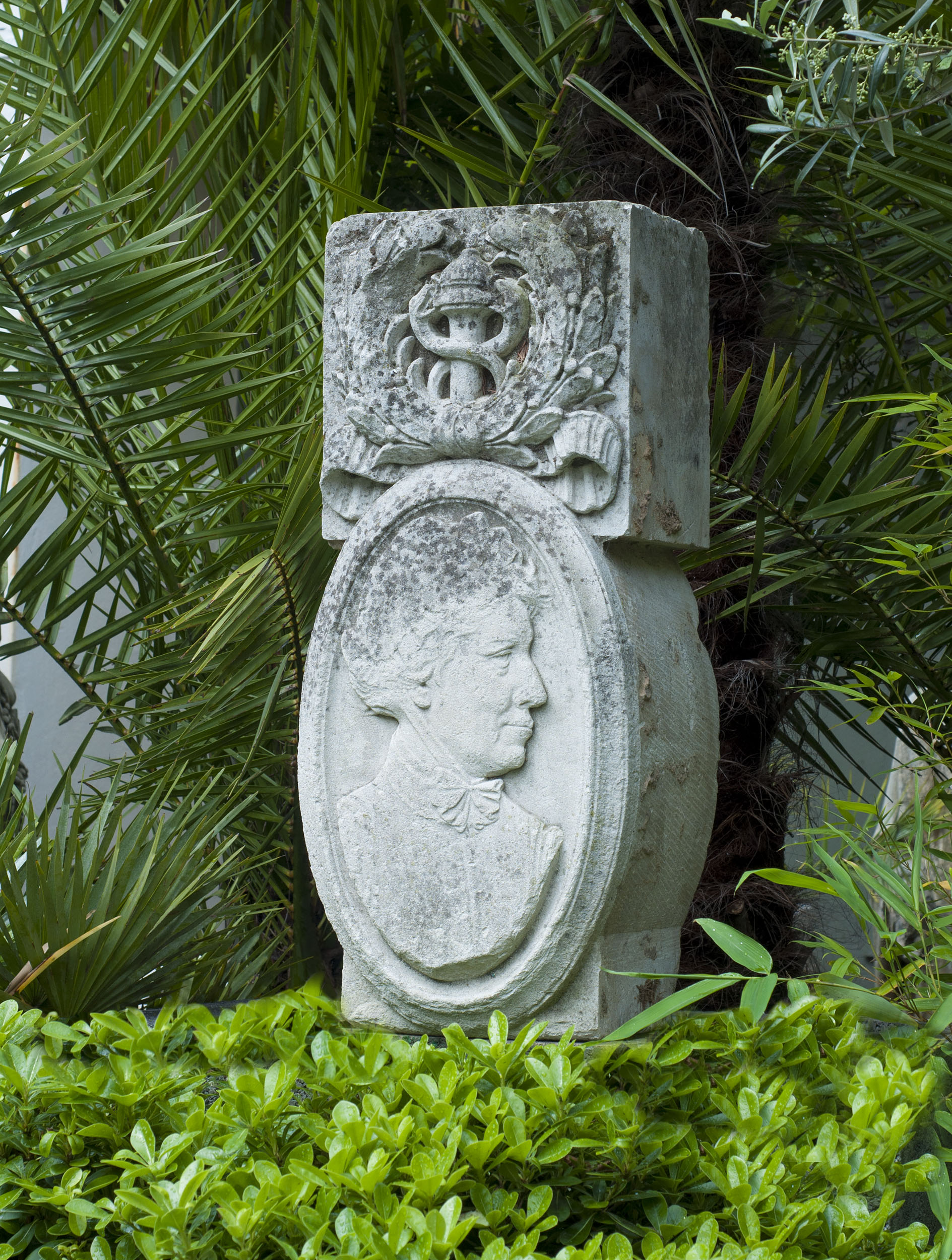 An Edith Cavell Portland Stone Keystone
