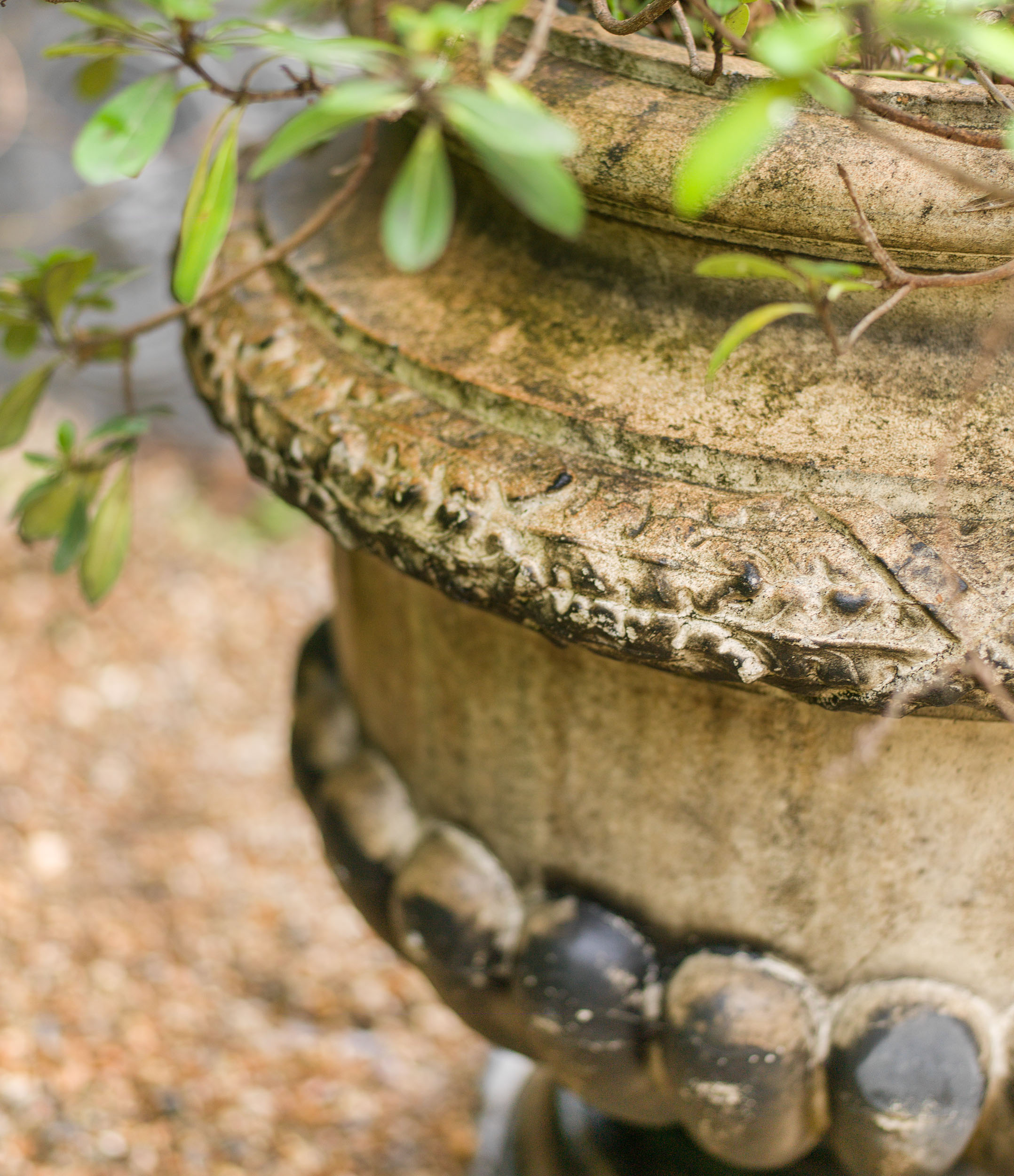A Garnick Fireclay Terracotta Garden Urn 
