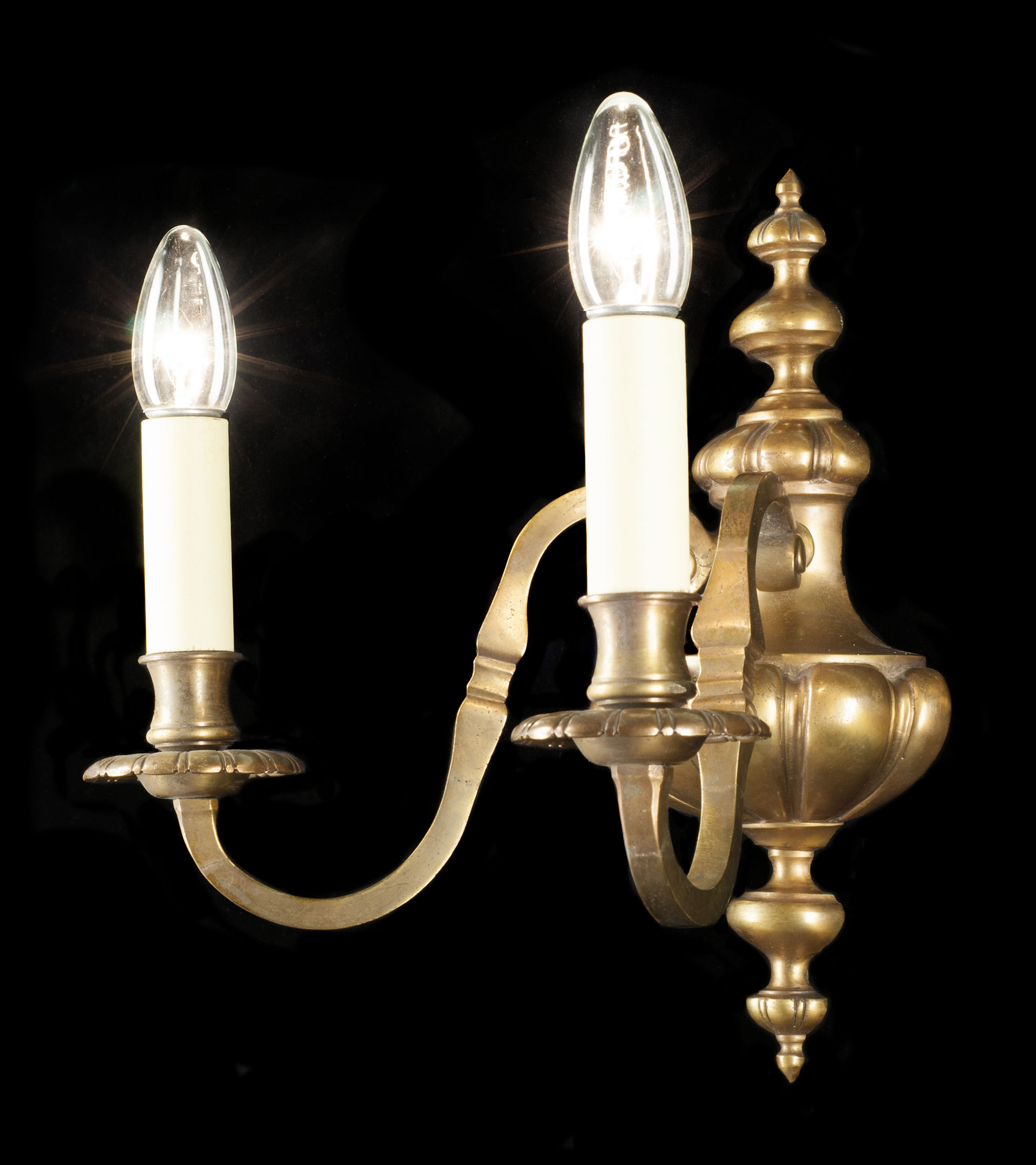 A pair Louis XVI style wall lights 
