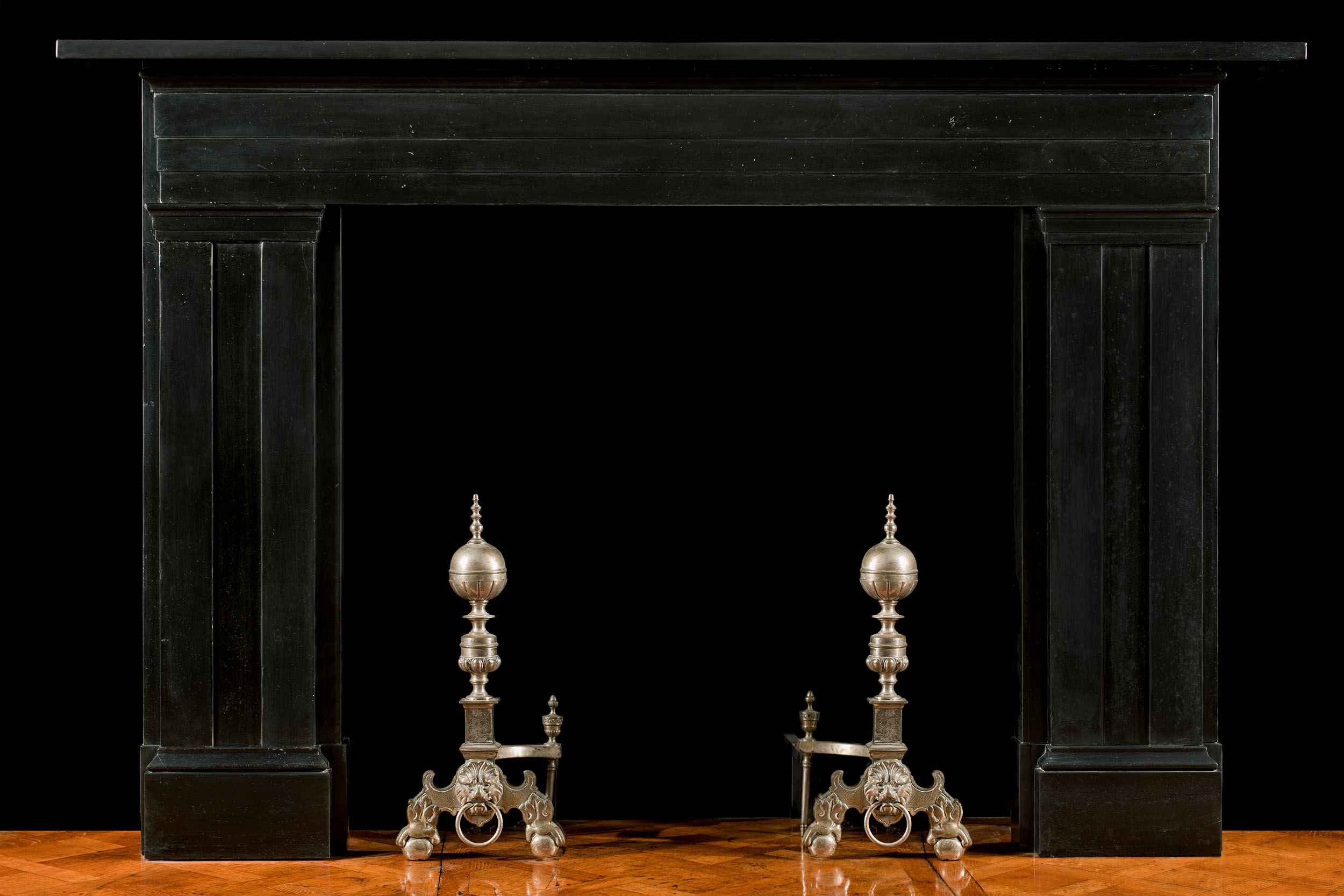  An antique Williams IV style fireplace mantel   