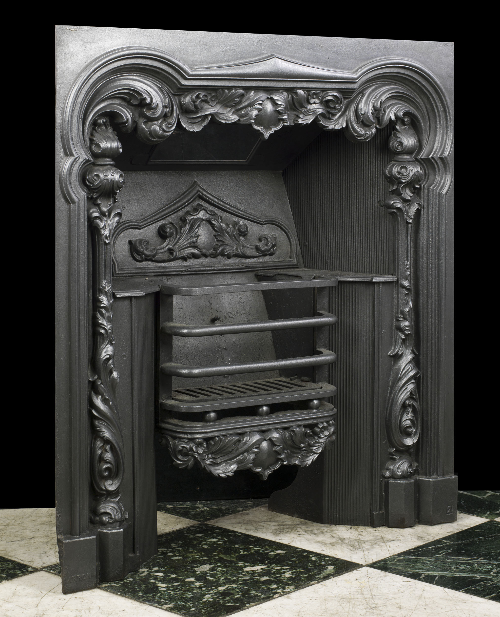 An Ornate William IV Fireplace Insert 