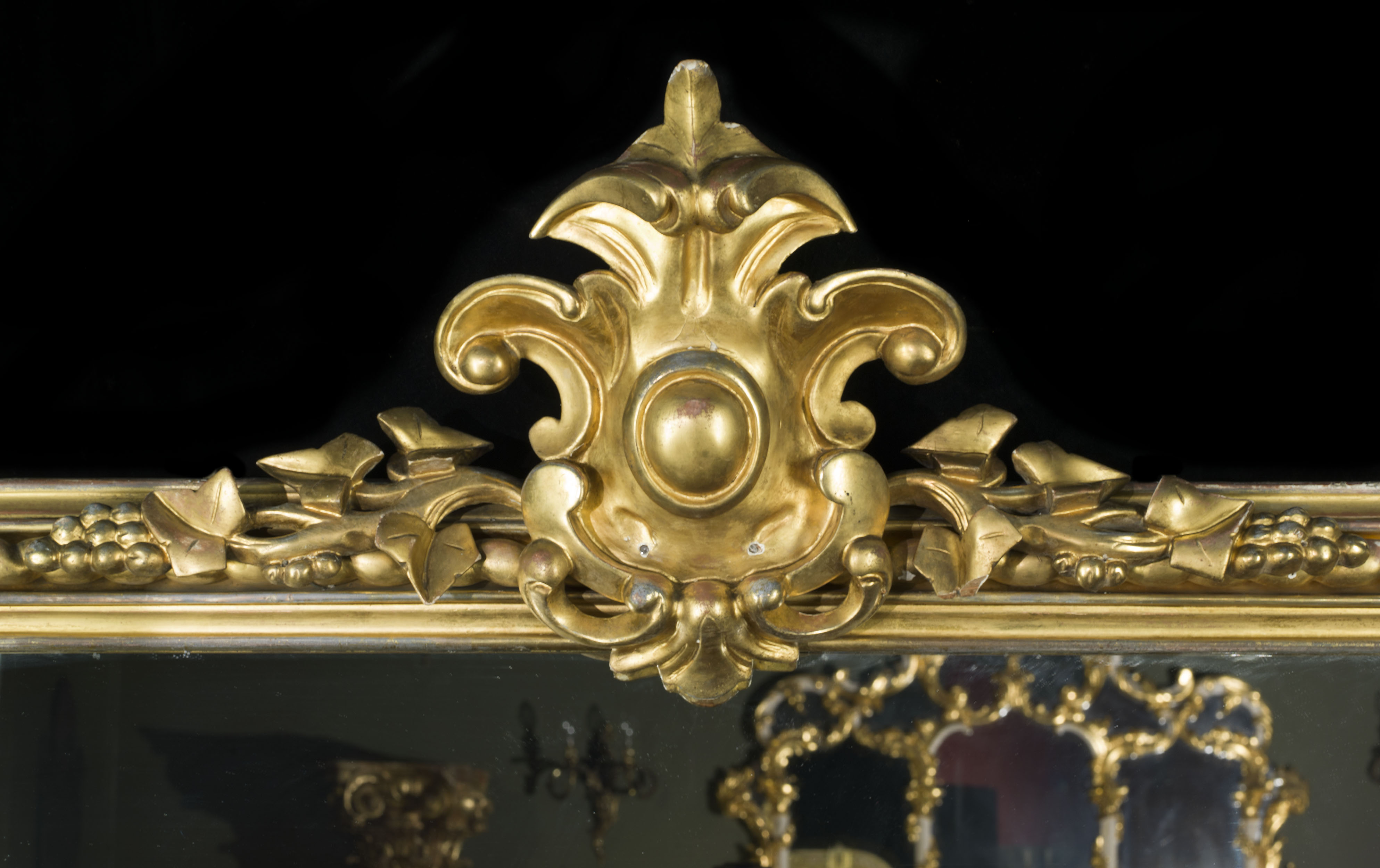 A Victorian Giltwood Overmantel Mirror