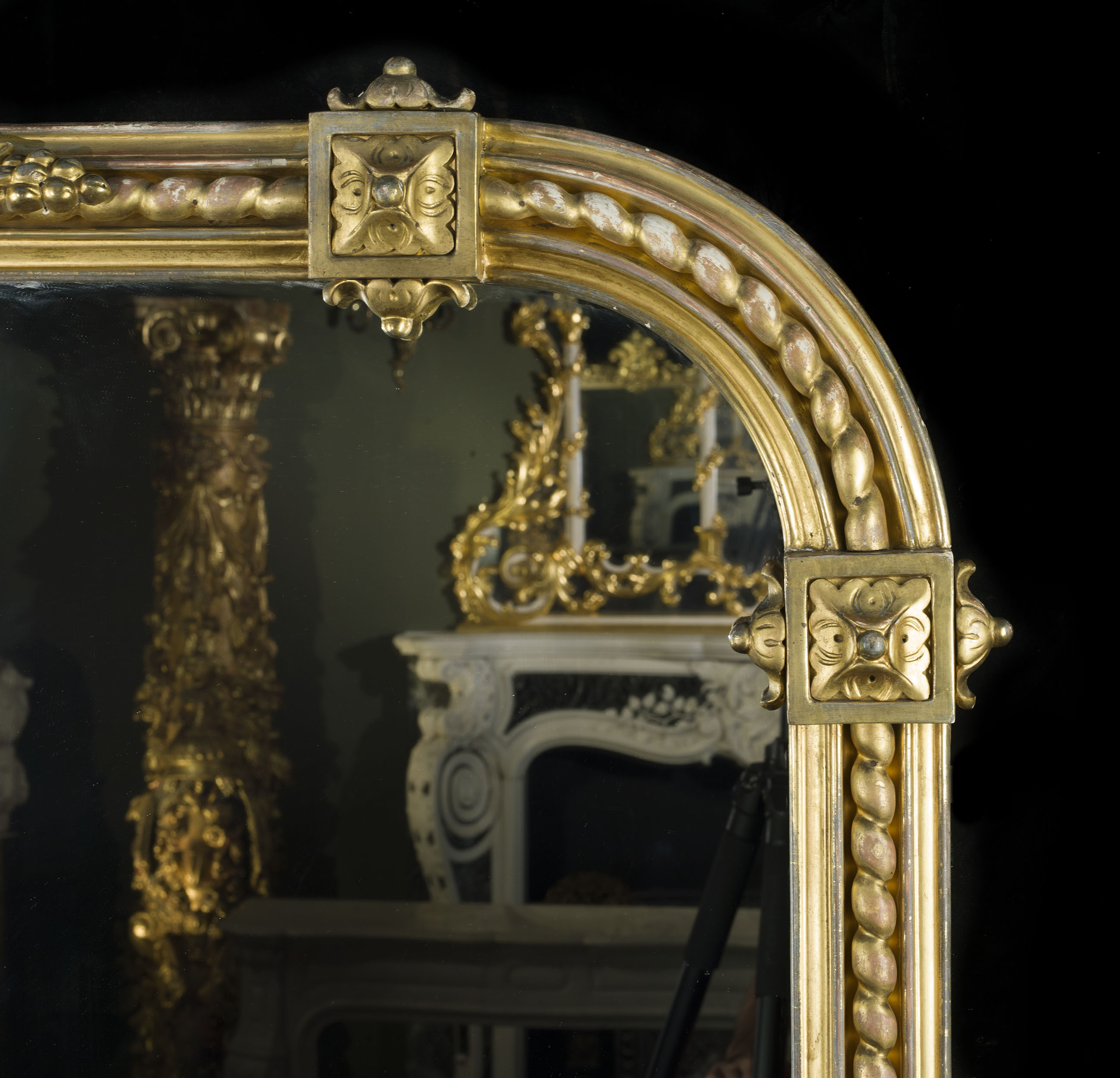 A Victorian Giltwood Overmantel Mirror