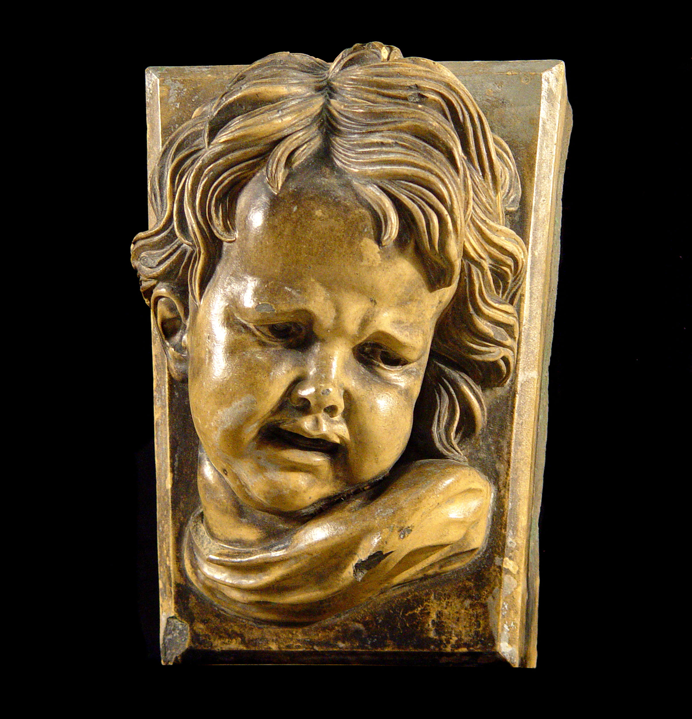 A Lipscombe Ceramic Keystone of a Child