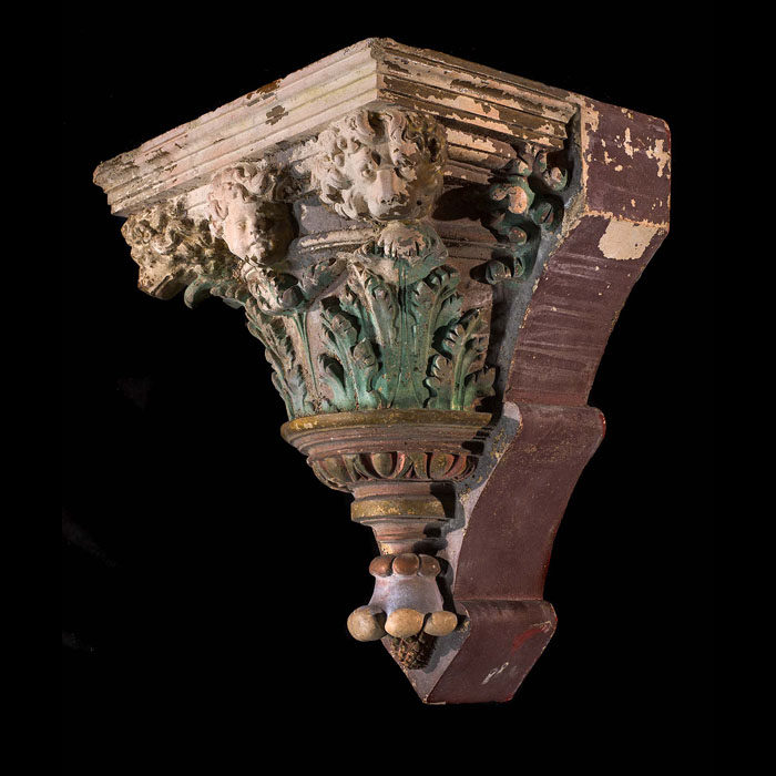 19th century Terracotta Corbel 