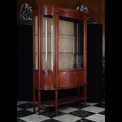  Georgian style mahogany display cabinet 
