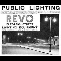 A Pair of Revo Tipton Wall Street Lights