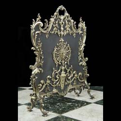 A very fine Baroque/Rococo style Antique Firescreen 