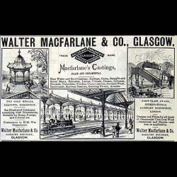 A pair of MacFarlane Founndry balcony panels