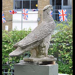  Edwardian Large Eagle Post Finial