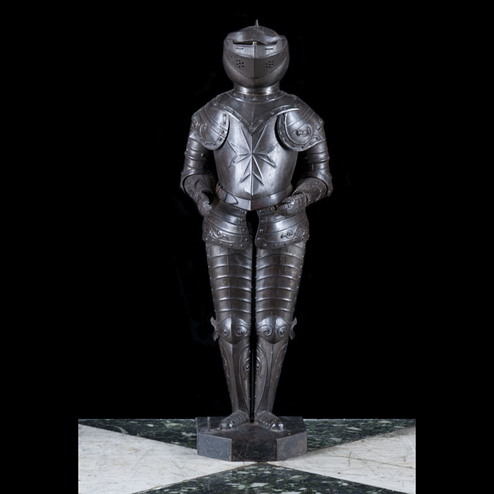 A Knight of St John figurine by C Galdies