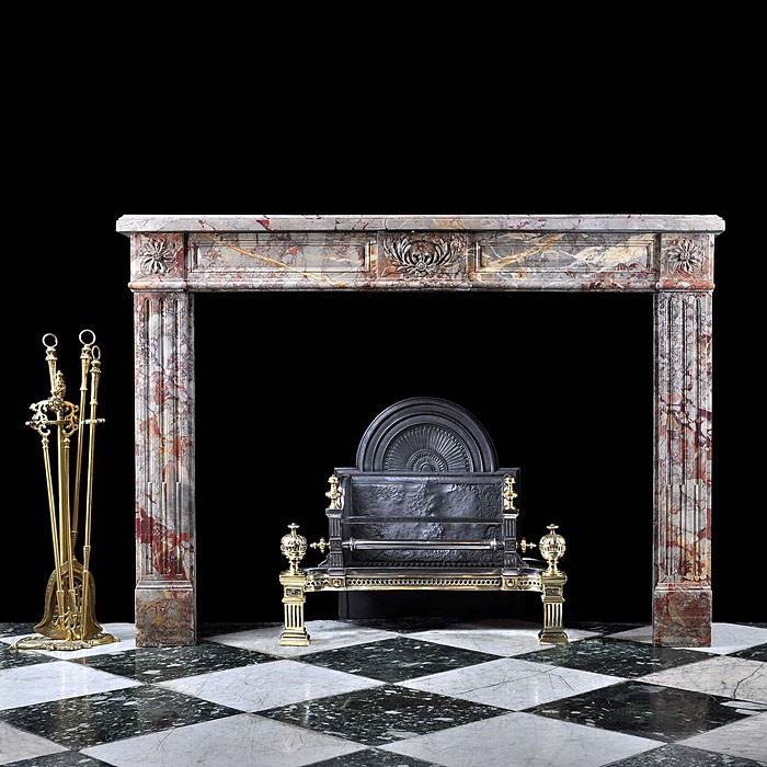 A Louis XVI Sarin Colin Fireplace Surround
