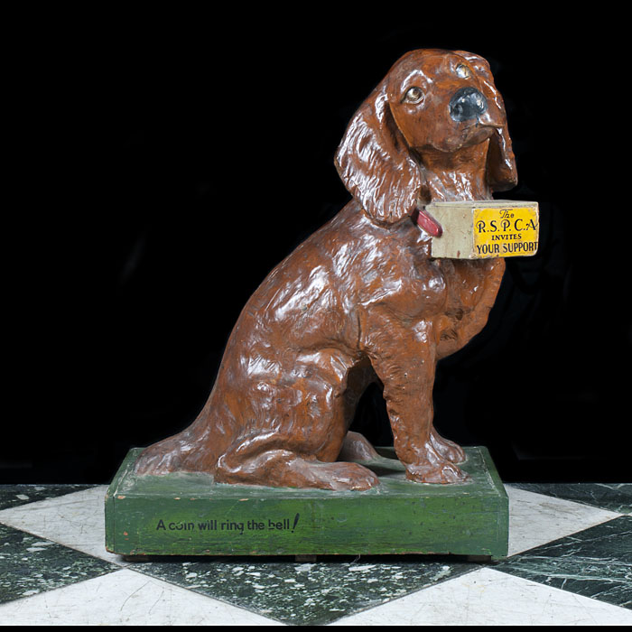 A Victorian RSPCA  Beagle Collection Box