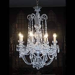  Victorian classical style cut glass antique chandelier   