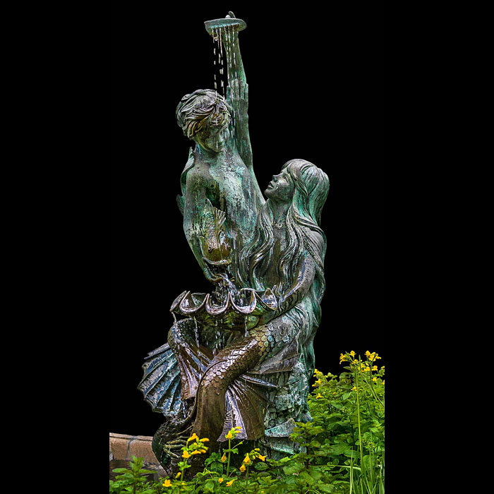 A Bronze Fountain attributed to David Rawnsley (1909-1977) 