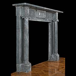 A Bardiglio Marble Regency antique Fireplace Surround 