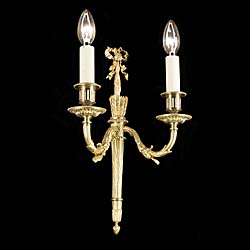 A Set of Four Louis XVI Style Wall Lights