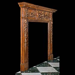 A George III Style Pine Fireplace Surround
