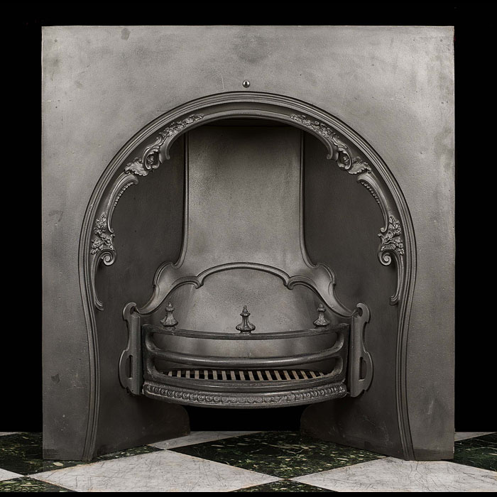  Victorian Arched Cast Iron Fireplace Insert