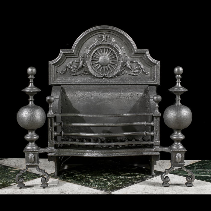  A Large Baroque Style Victorian Fire Basket