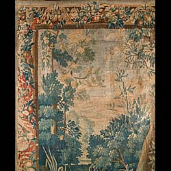 An 18th Century Verdure Aubusson Tapestry