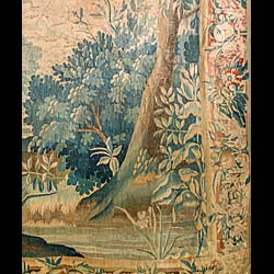 An 18th Century Verdure Aubusson Tapestry
