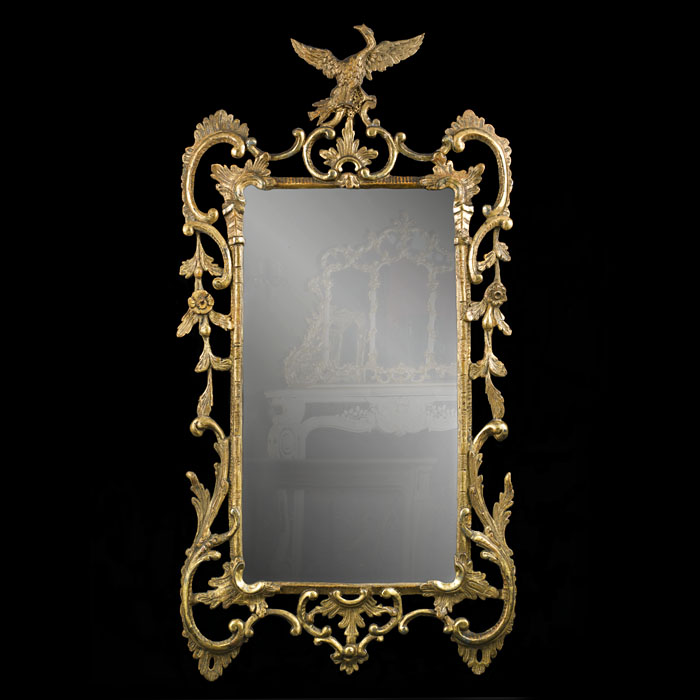 An 18th Century Giltwood Wall Mirror