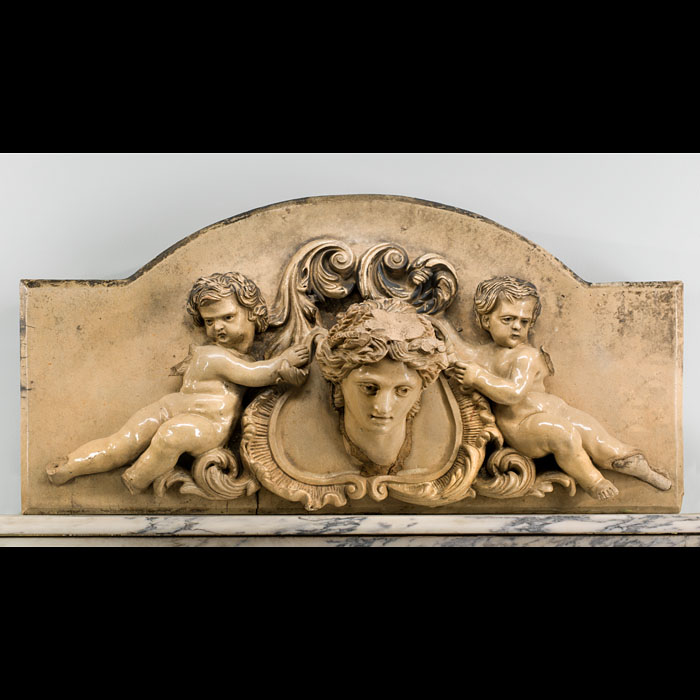 A Renaissance style Doulton plaque 