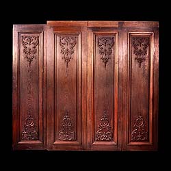 A Suite of French Louis XV Oak Panelling