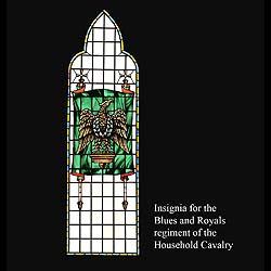 Household Cavalry Stained Glass Windows
