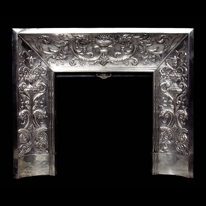 A Silver Plated Baroque Style Interior Insert