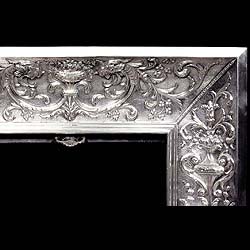 A Silver Plated Baroque Style Interior Insert