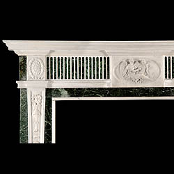  Georgian style antique marble fireplace surround   