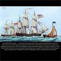 Maritime Oil Painting Captured British Ship | Westland London