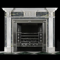 Georgian Green And White Marble Fireplace | Westland Antiques
