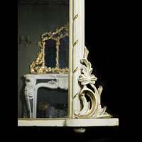 Victorian Painted Eagle Overmantle Mirror | Westland London