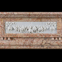 Louis XVI Crema Marble Antique Fireplace | Westland London
