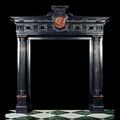 Black Marble Italian Renaissance Fireplace | Westland