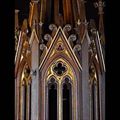 Antique Neo Gothic Carved Oak Canopy Spire  | Westland London