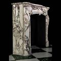 French Breccia Marble Antique Fireplace | Westland London