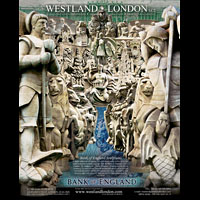 Bank Of England Alan Collins Scupture Stone  | Westland London