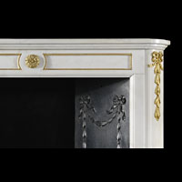 Small French Antique Marble Fireplace | Westland London