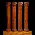 Antique Set Architectural Wood Pilasters | Westland London