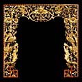 Antique Chinese Carved Giltwood Screen | Westland London