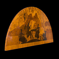 Inlaid Wood Panel Fete Champetre | Westland London