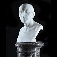 Marble Statuary Roman Senator Bust | Westland Antiques
