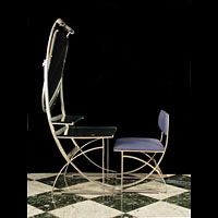 Art Deco Italian Dressing Table and Chair | Westland London